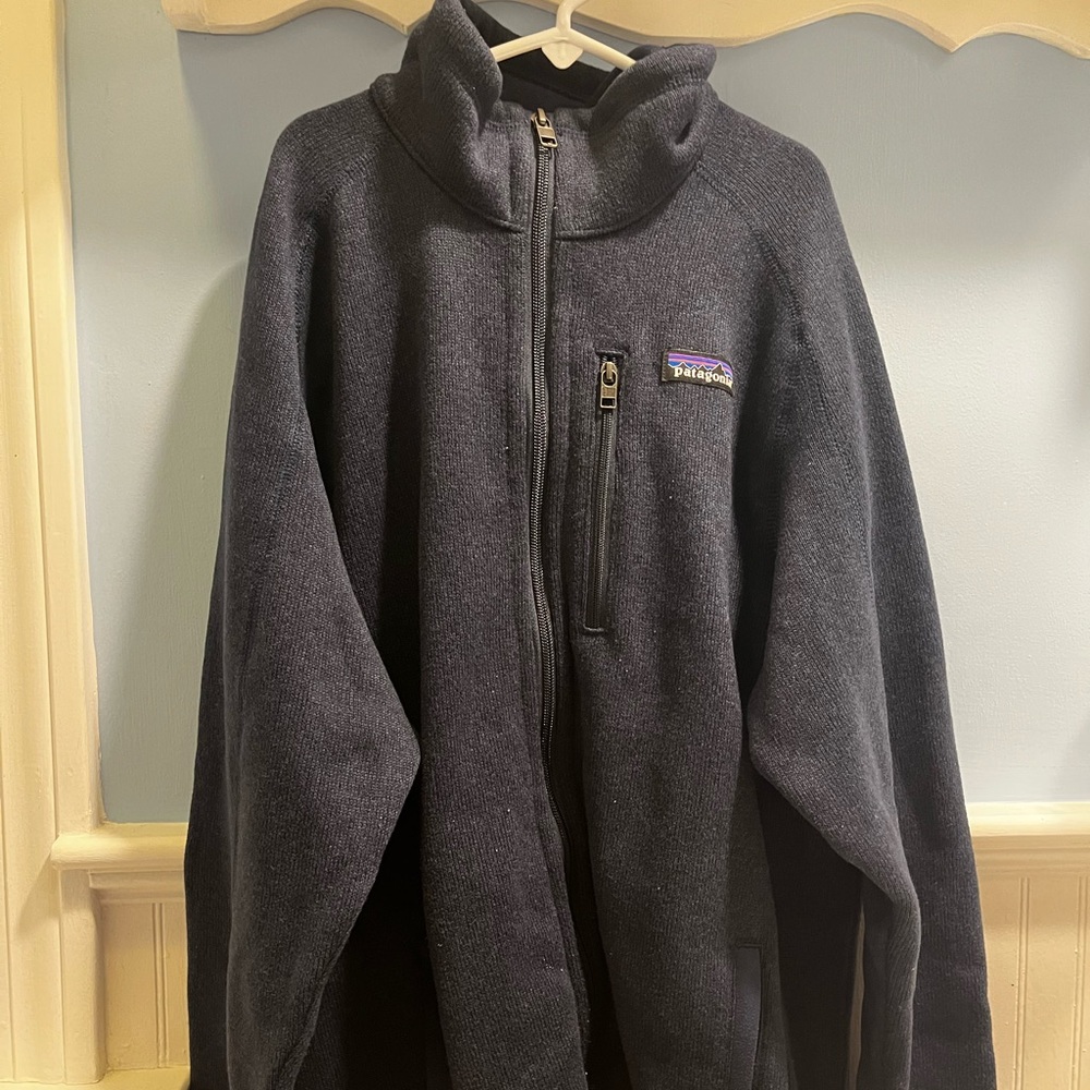 Patagonia Navy Fleece Jacket